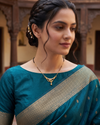 Gold-Plated Double-Layer CZ Mangalsutra (18K Gold Plated)