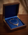 Gold-Plated Double-String Floral Mangalsutra (18K Gold Plated)