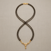 Gold Plated Double Layered Mangalsutra for Women | Traditional Black Seed Beads Chain with CZ Studded Floral Pendant | Ethnic Wedding & Daily Wear Jewellery
