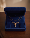 Gold-Plated Double-Line CZ Mangalsutra (18K Gold Plated)