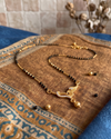Gold-Plated Double-String CZ Mangalsutra (18K Gold Plated)